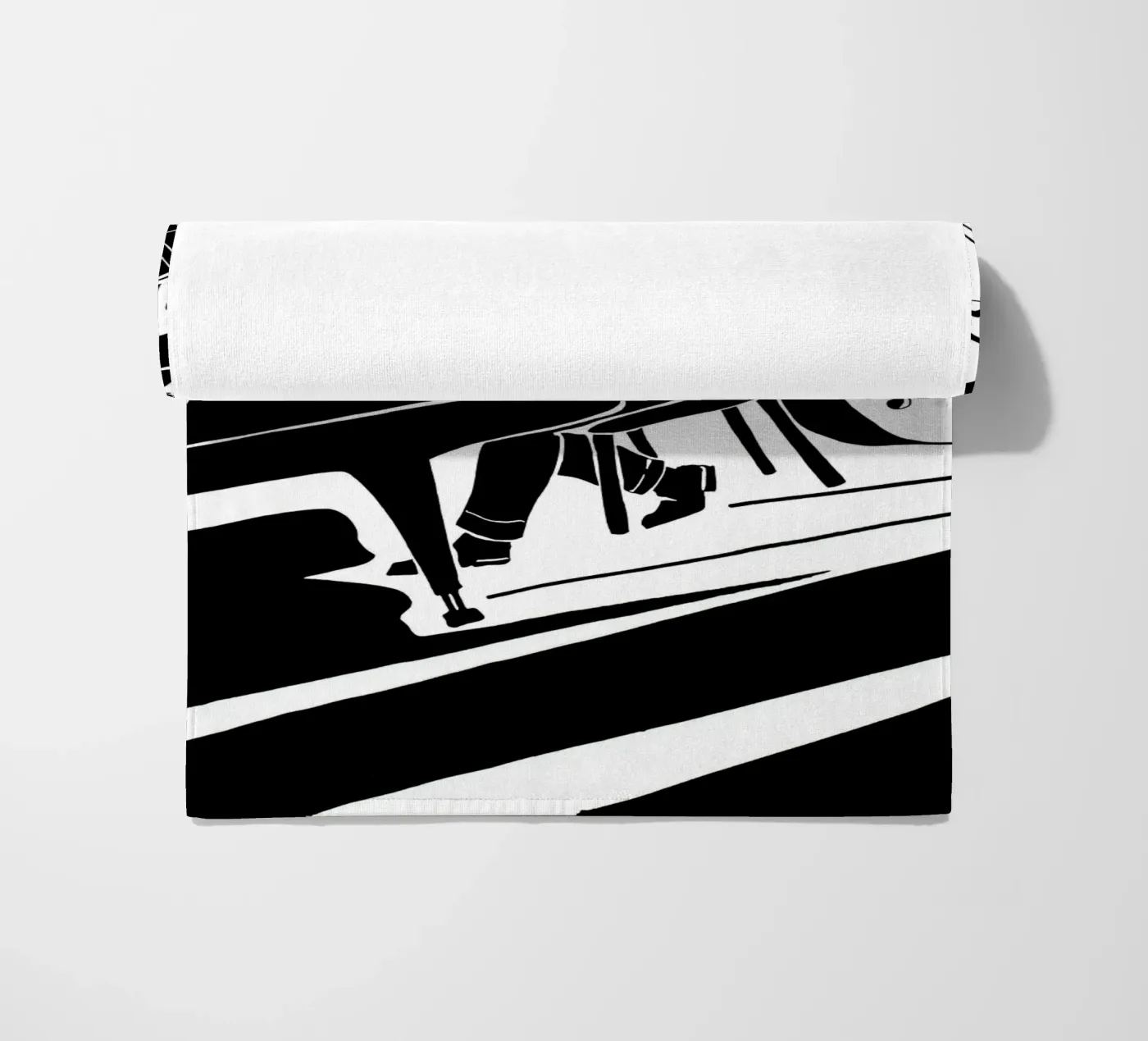 jazzkwartet strandhanddoek van Massimo Frascogna