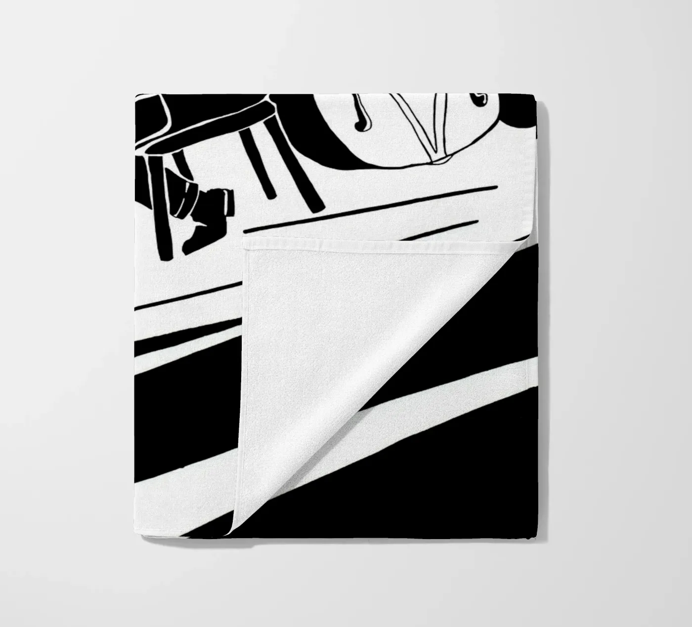 jazzkwartet strandhanddoek van Massimo Frascogna