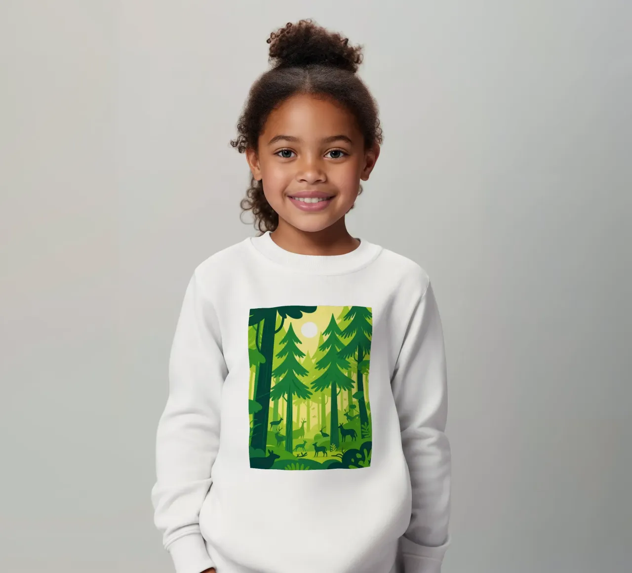 Foresta di animali felpa bambino da knowledge