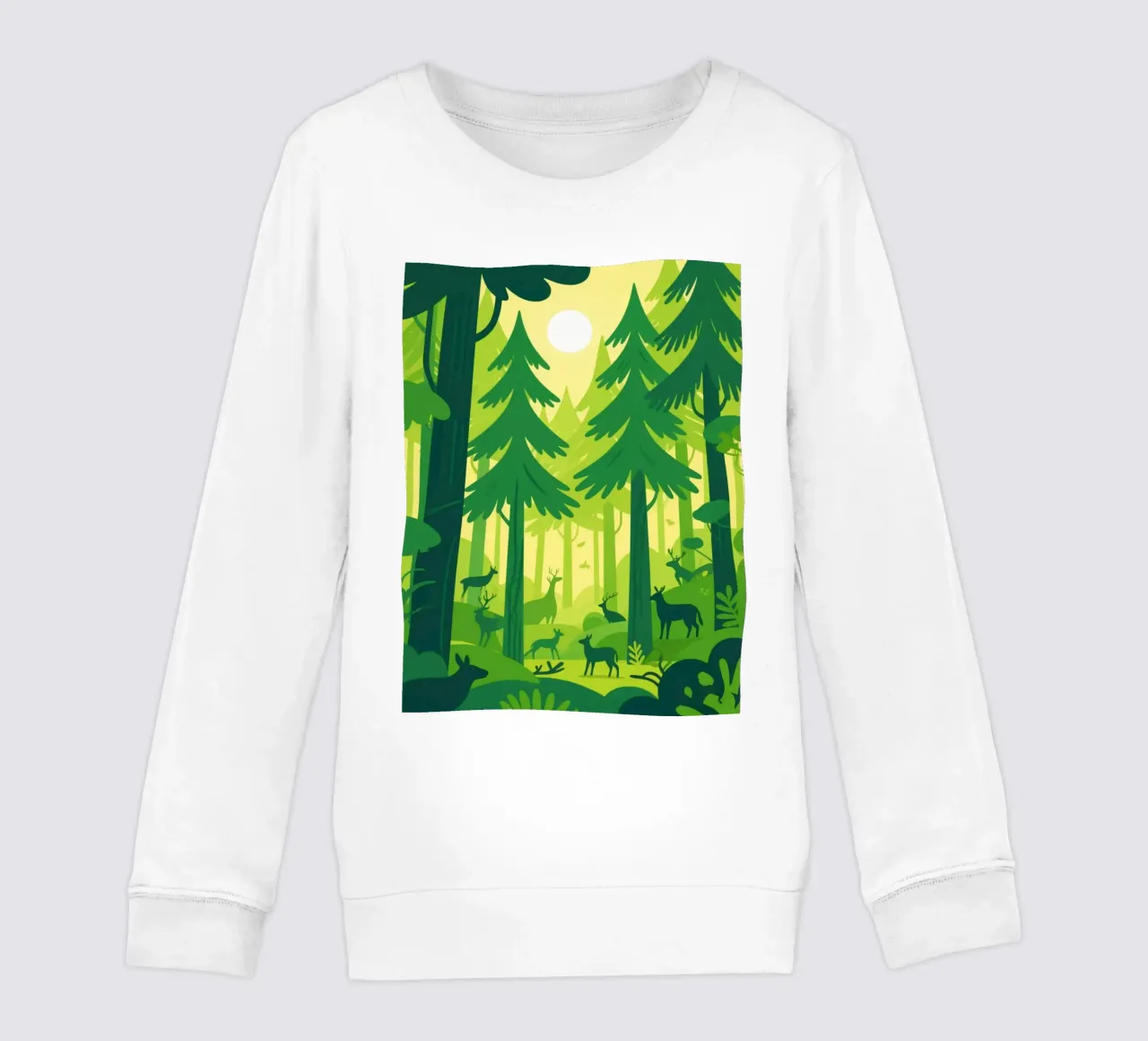 Foresta di animali felpa bambino da knowledge