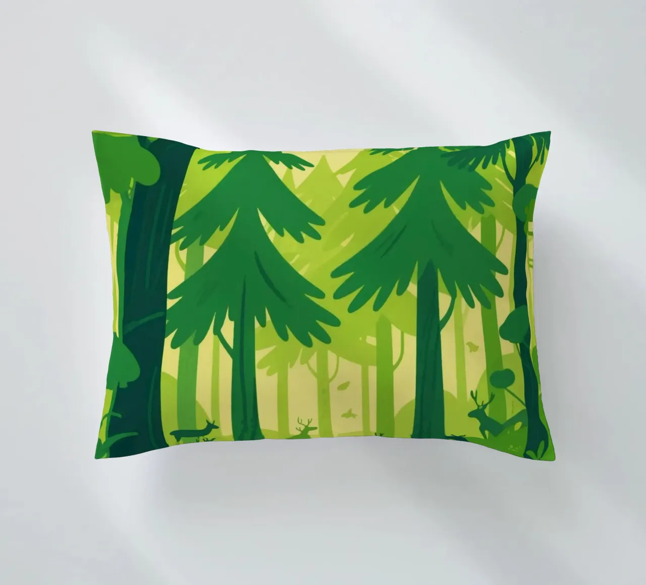 Foresta di animali cuscino da knowledge