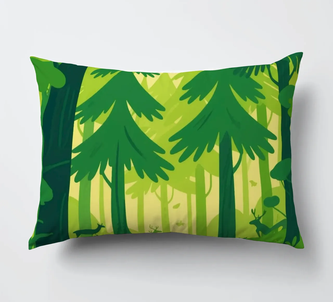 Foresta di animali cuscino da knowledge
