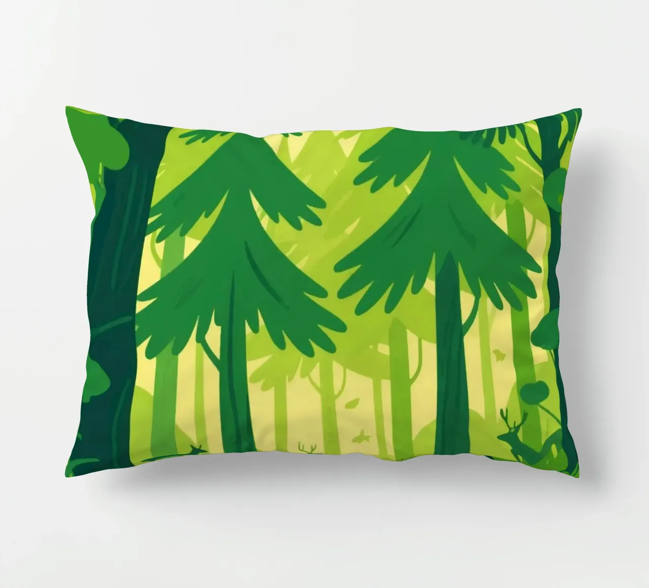 Foresta di animali cuscino da knowledge