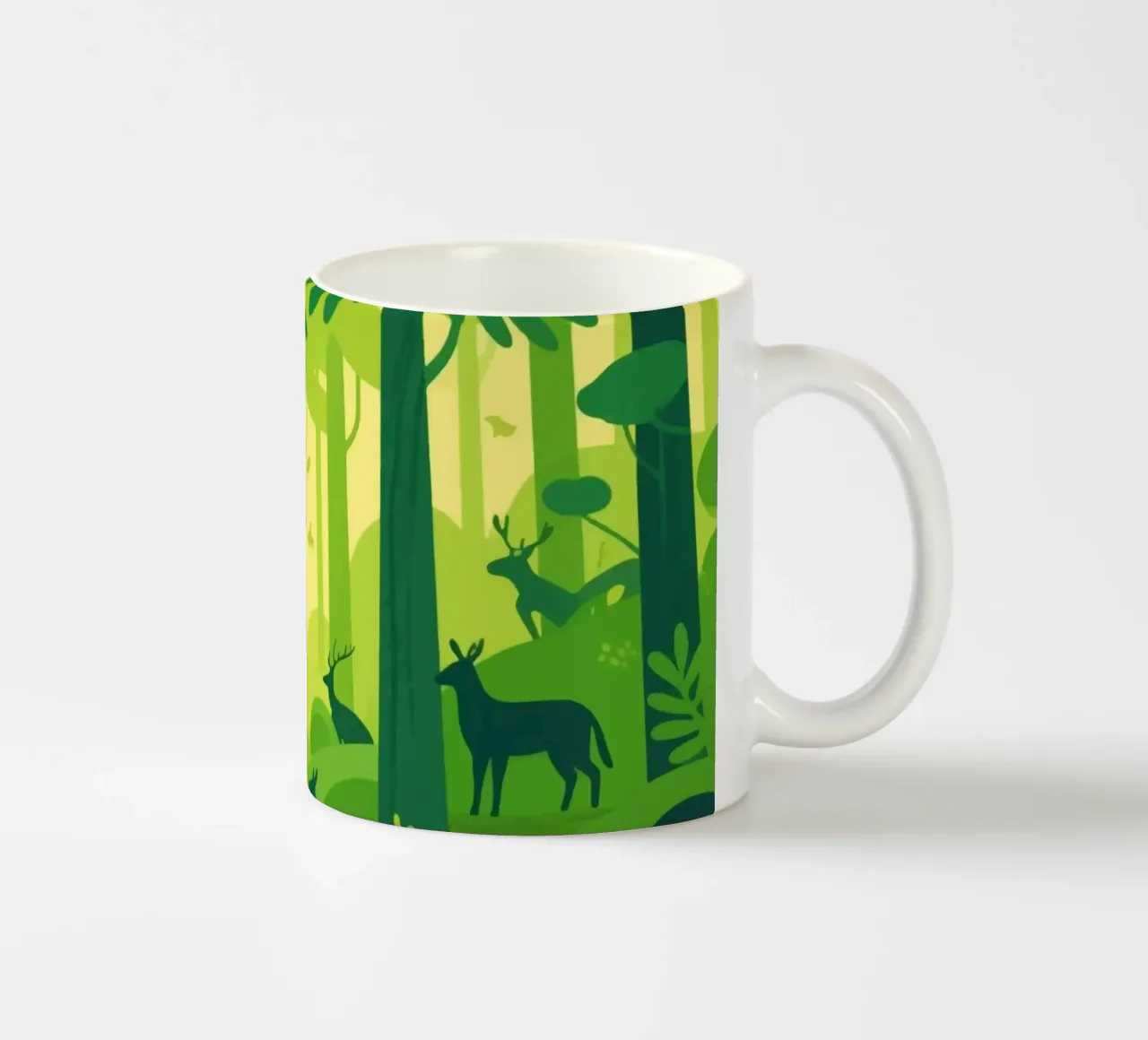 Foresta di animali tazza in ceramica da knowledge