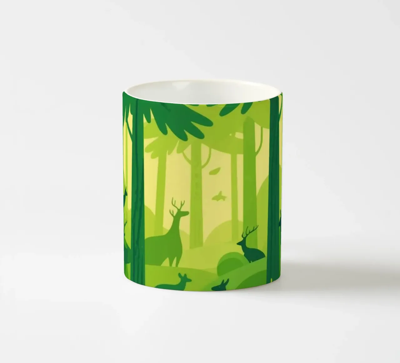 Foresta di animali tazza in ceramica da knowledge