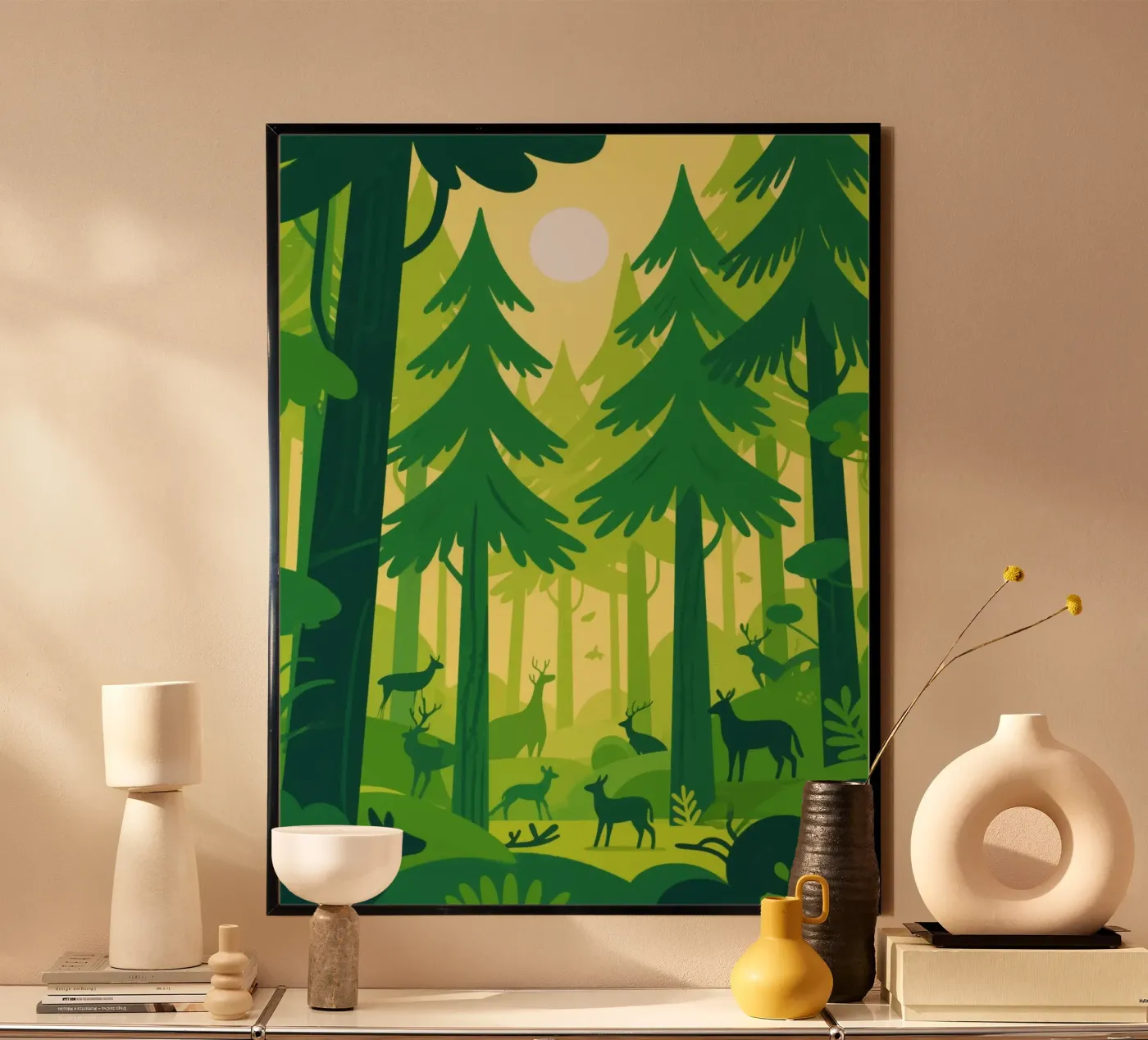 Dierenbos poster van knowledge