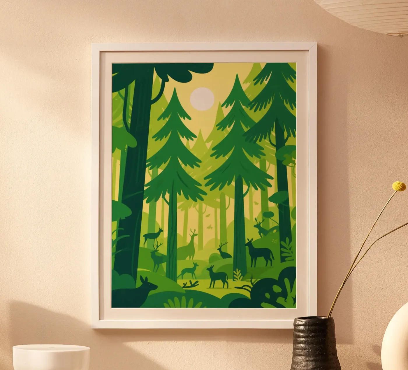 Dierenbos poster van knowledge