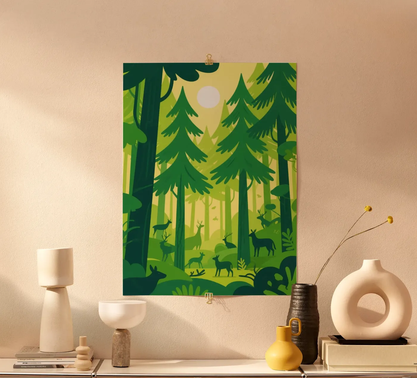 Dierenbos poster van knowledge