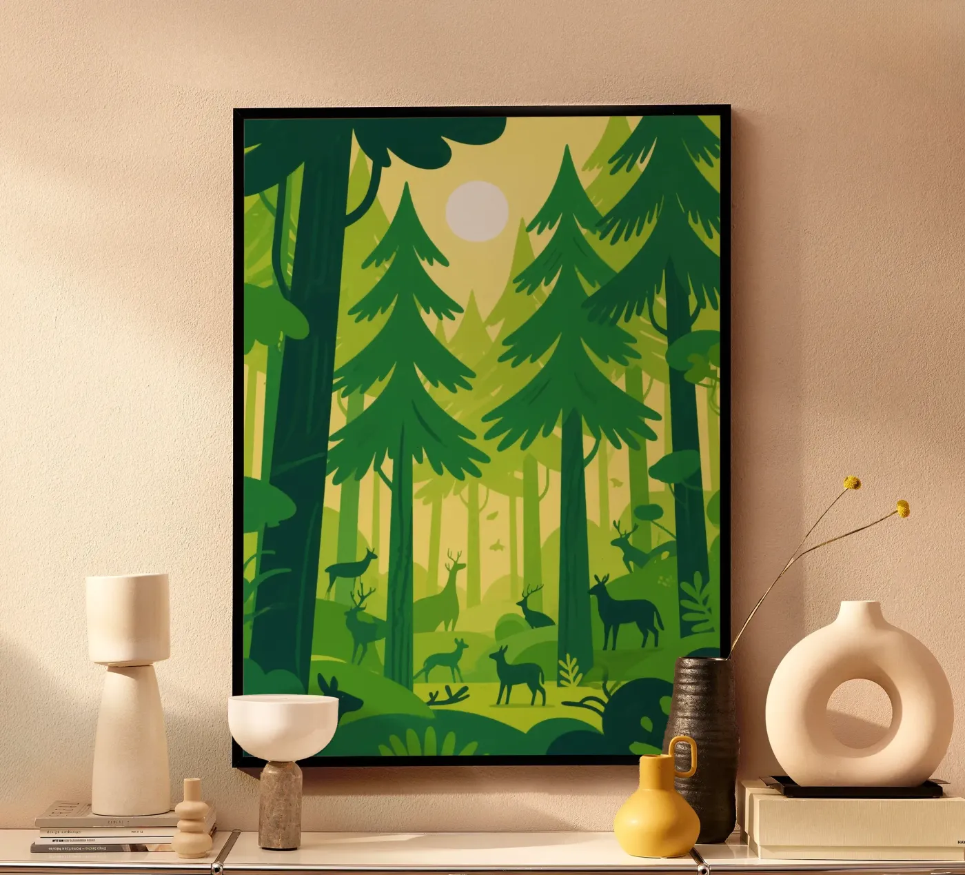 Dierenbos poster van knowledge