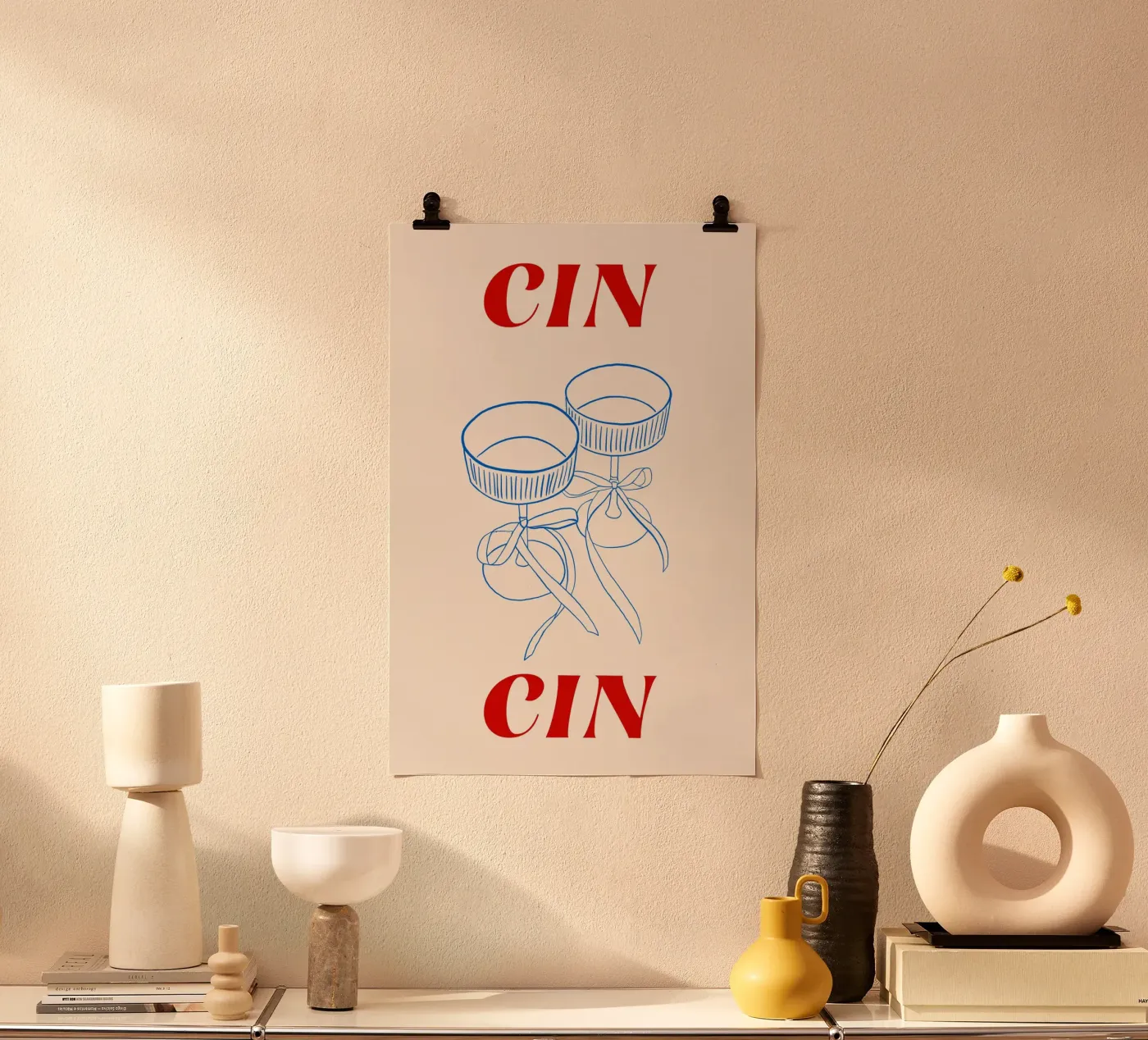 Cin Cin No 10 poster da treechild