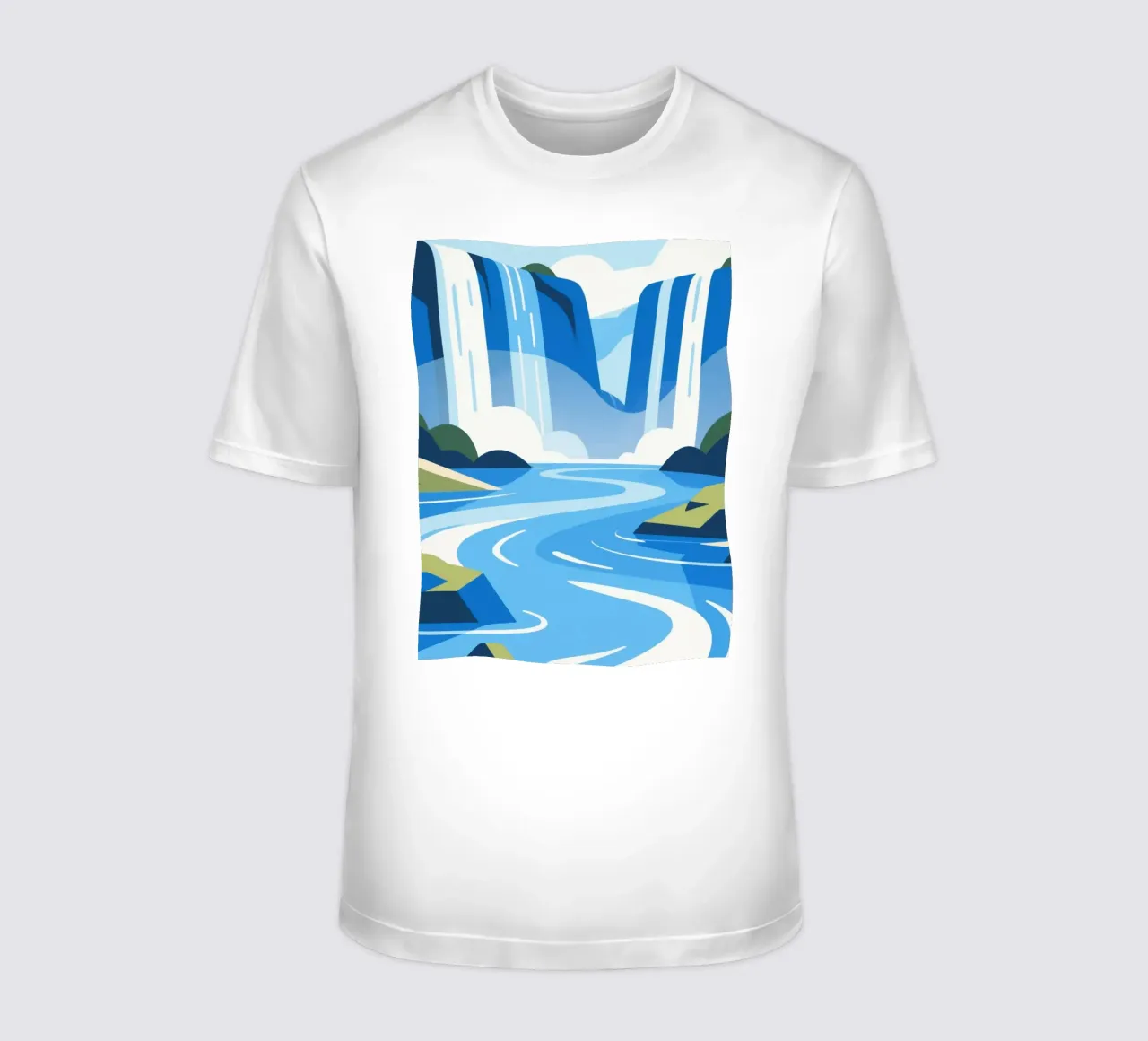 cascata t-shirt da knowledge