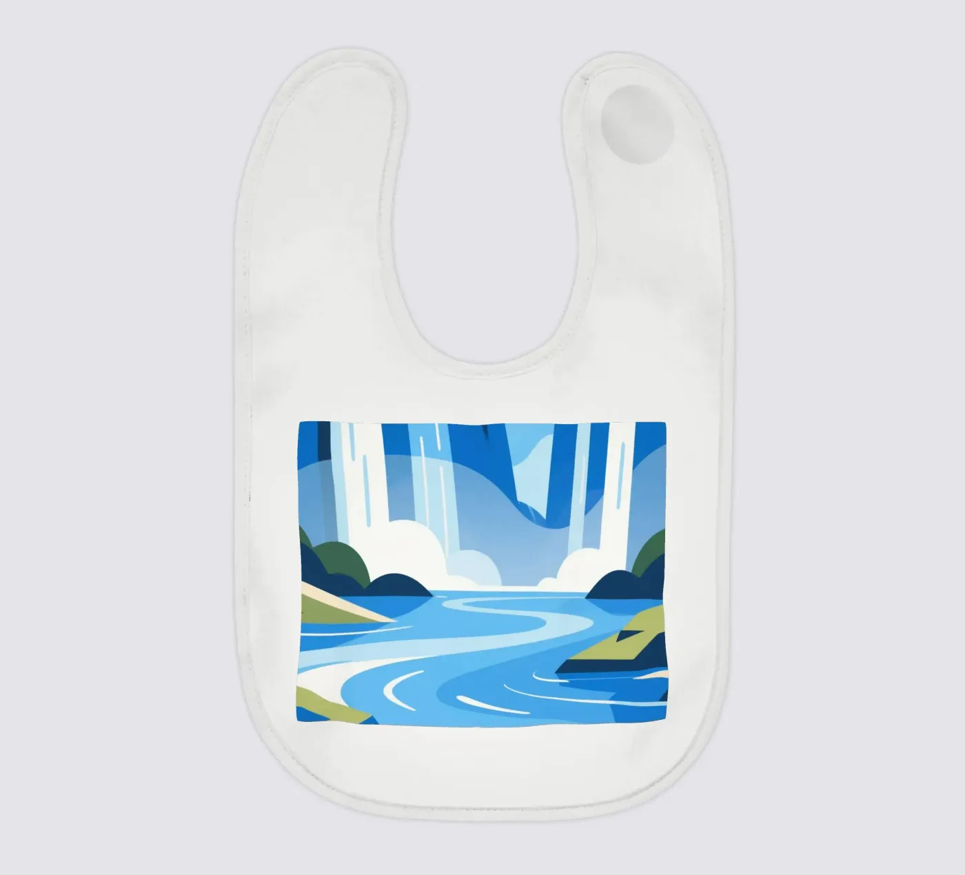 waterfall Babylätzchen von knowledge