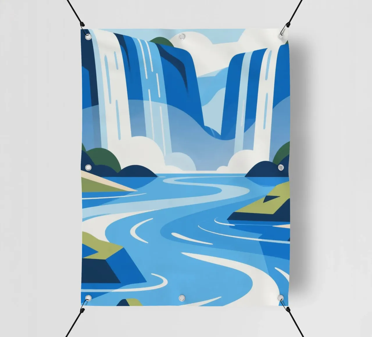 cascata telo in pvc da knowledge