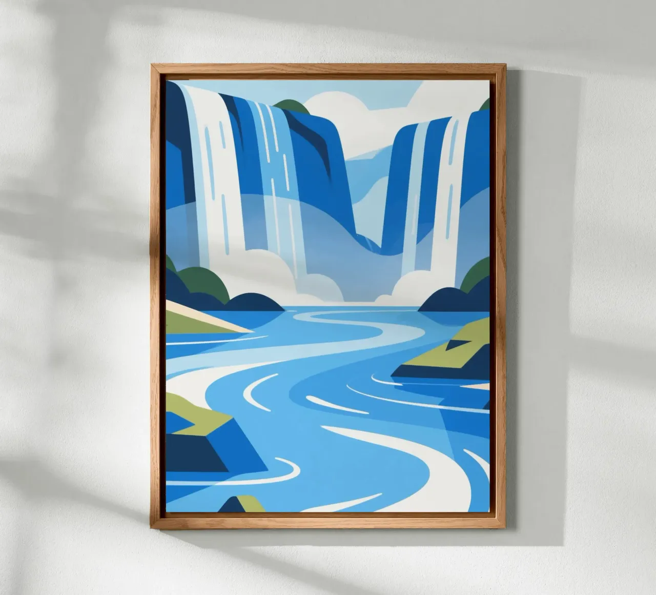 cascata alluminio dibond da knowledge