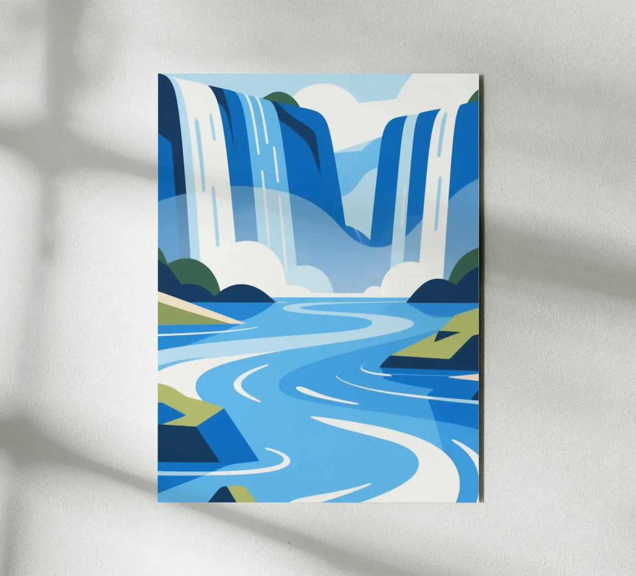 cascata alluminio dibond da knowledge