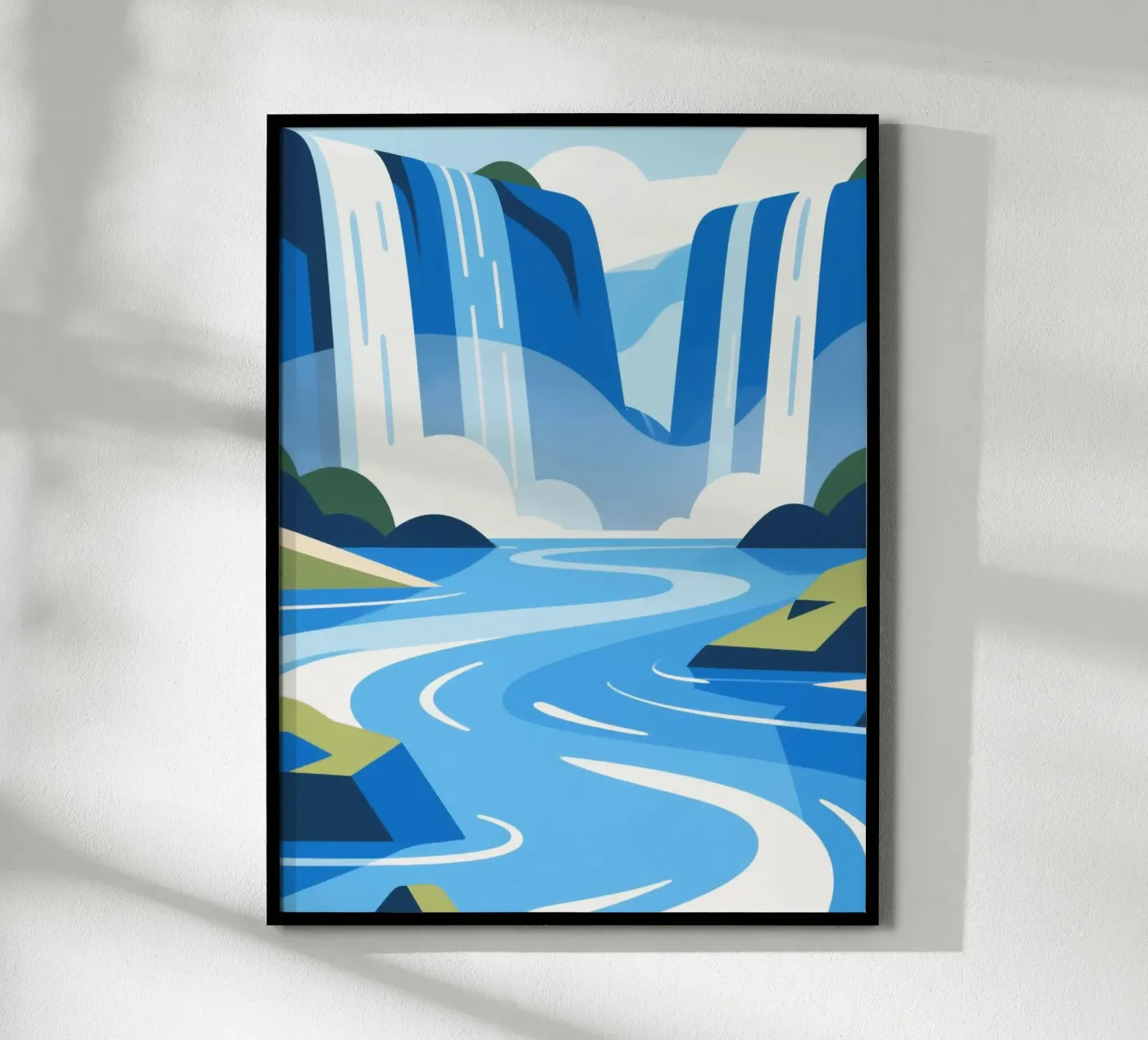 waterfall Poster von knowledge