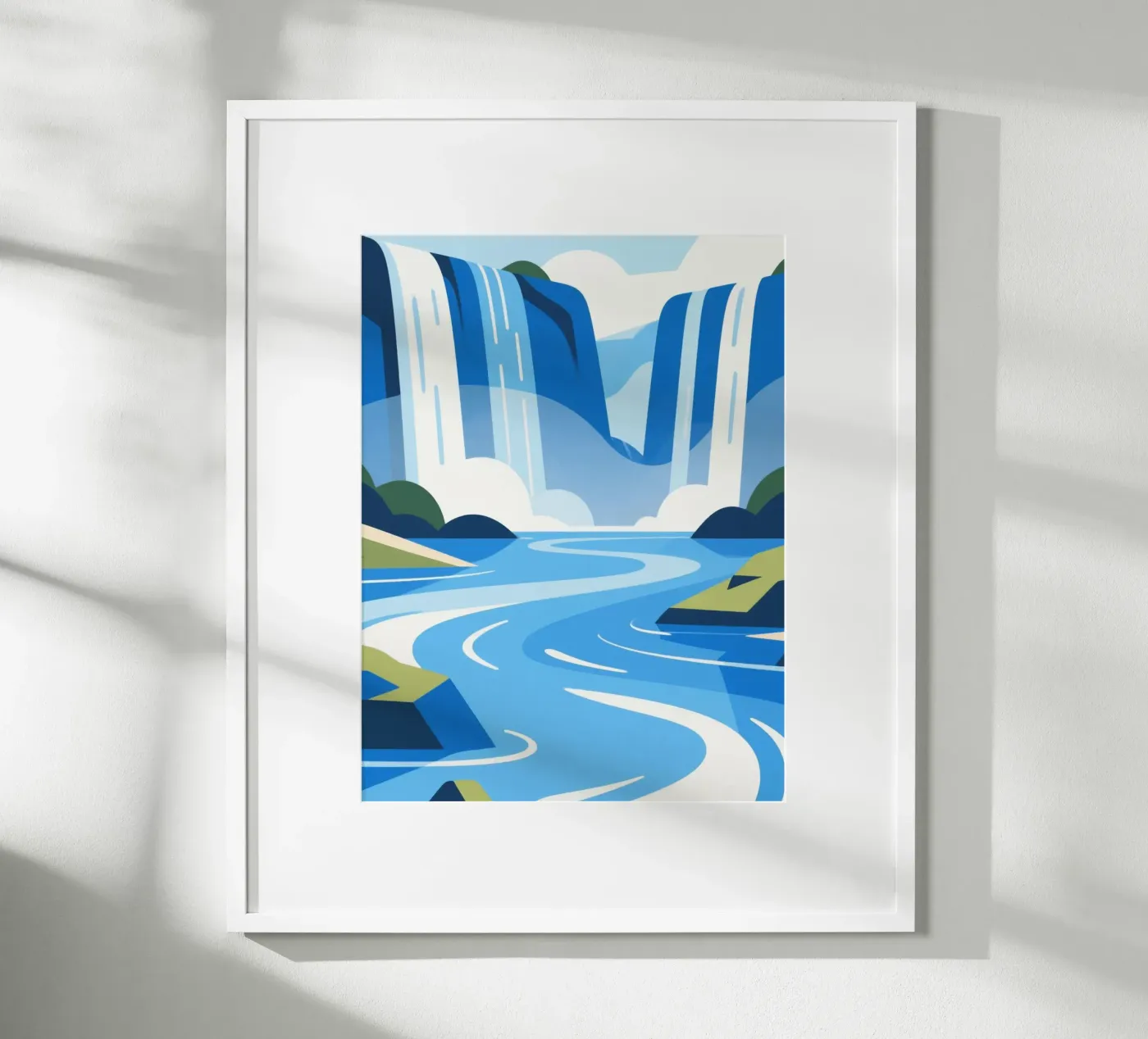 waterfall Poster von knowledge