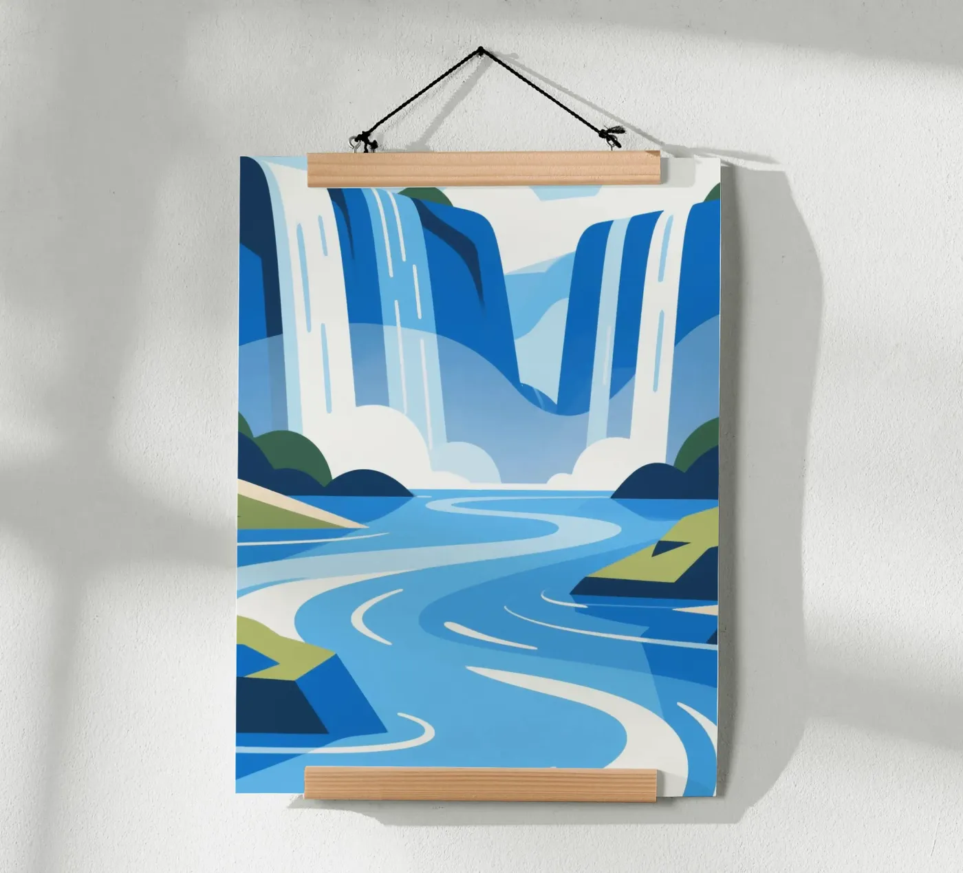waterfall Poster von knowledge