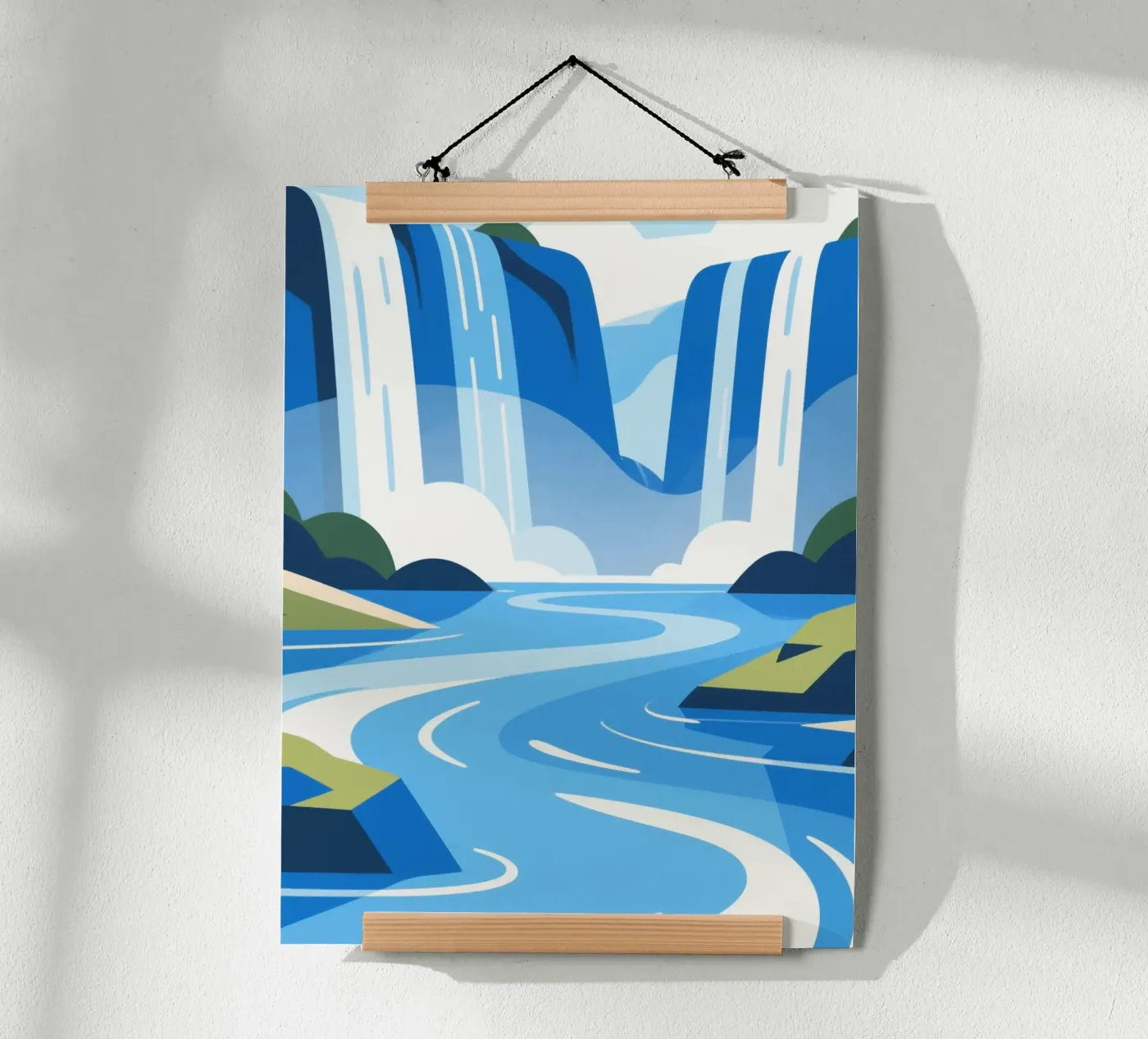 waterfall Poster von knowledge