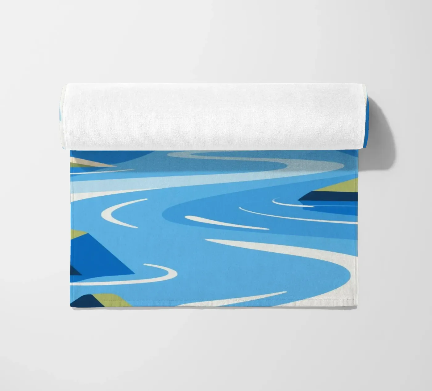 waterval strandhanddoek van knowledge