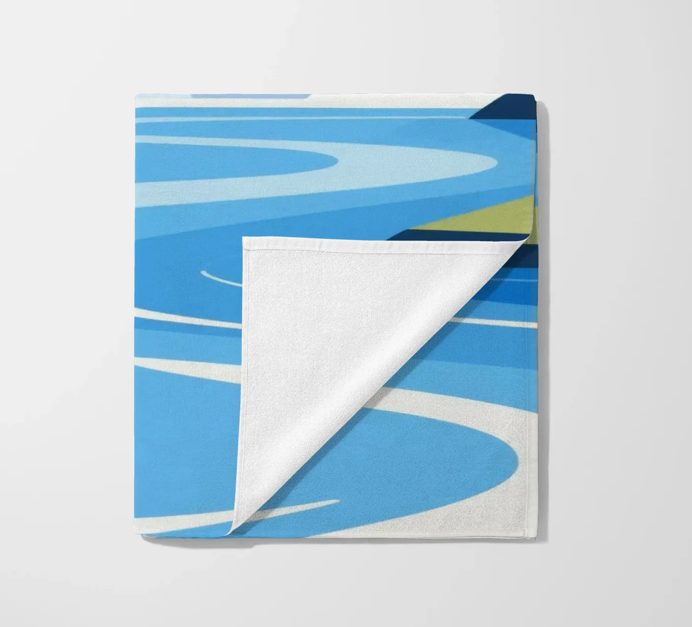 waterval strandhanddoek van knowledge