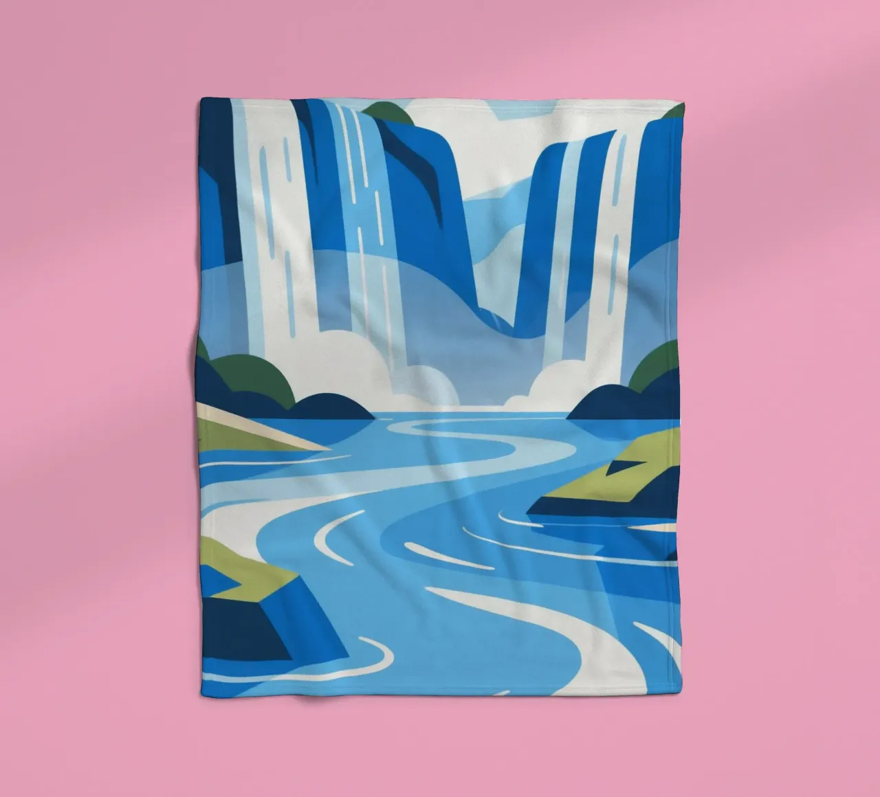 cascata coperta in pile da knowledge