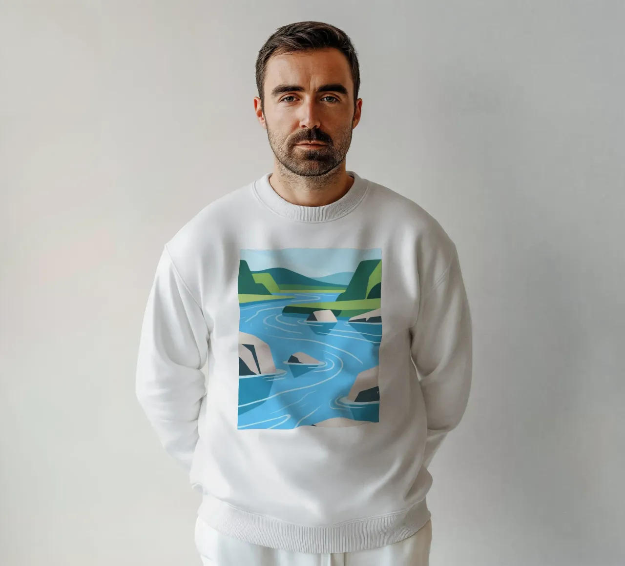 Fiume felpa da knowledge