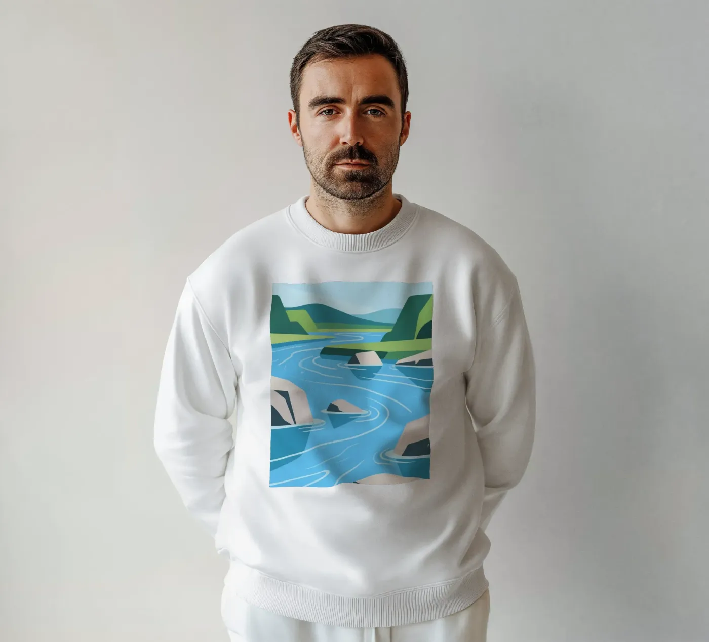 Fiume felpa da knowledge