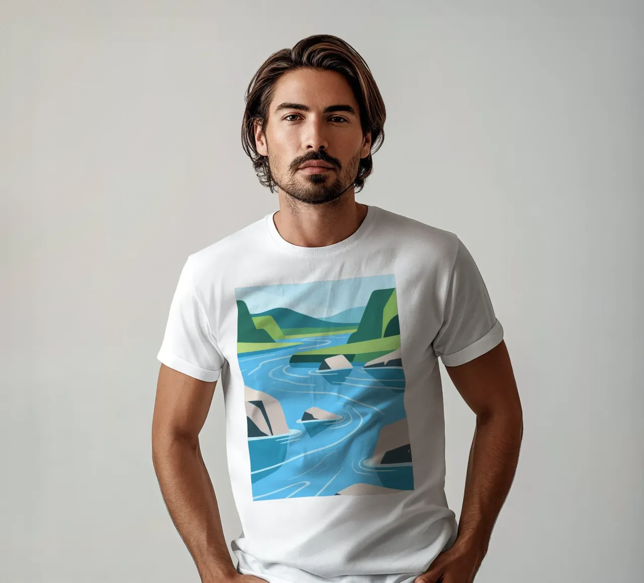 Fiume t-shirt da knowledge