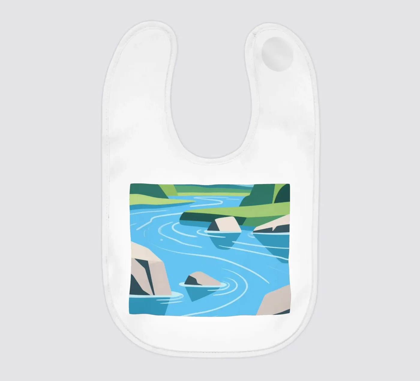 Rivier baby slabbetje van knowledge