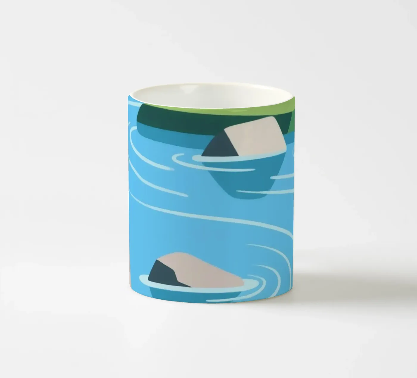 River mug en céramique de knowledge