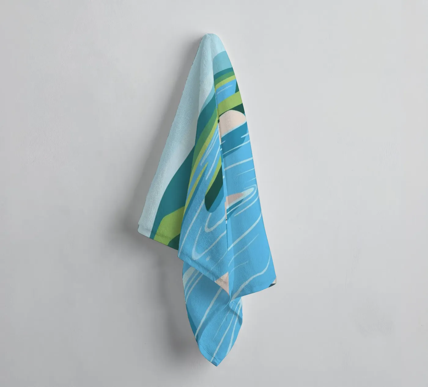 Rivier badhanddoek van knowledge