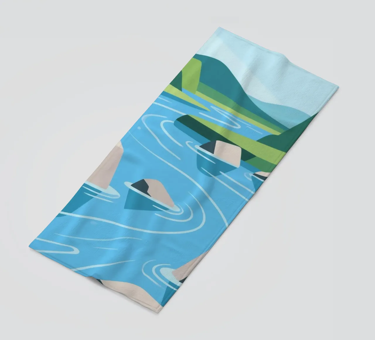 Fiume telo mare da knowledge