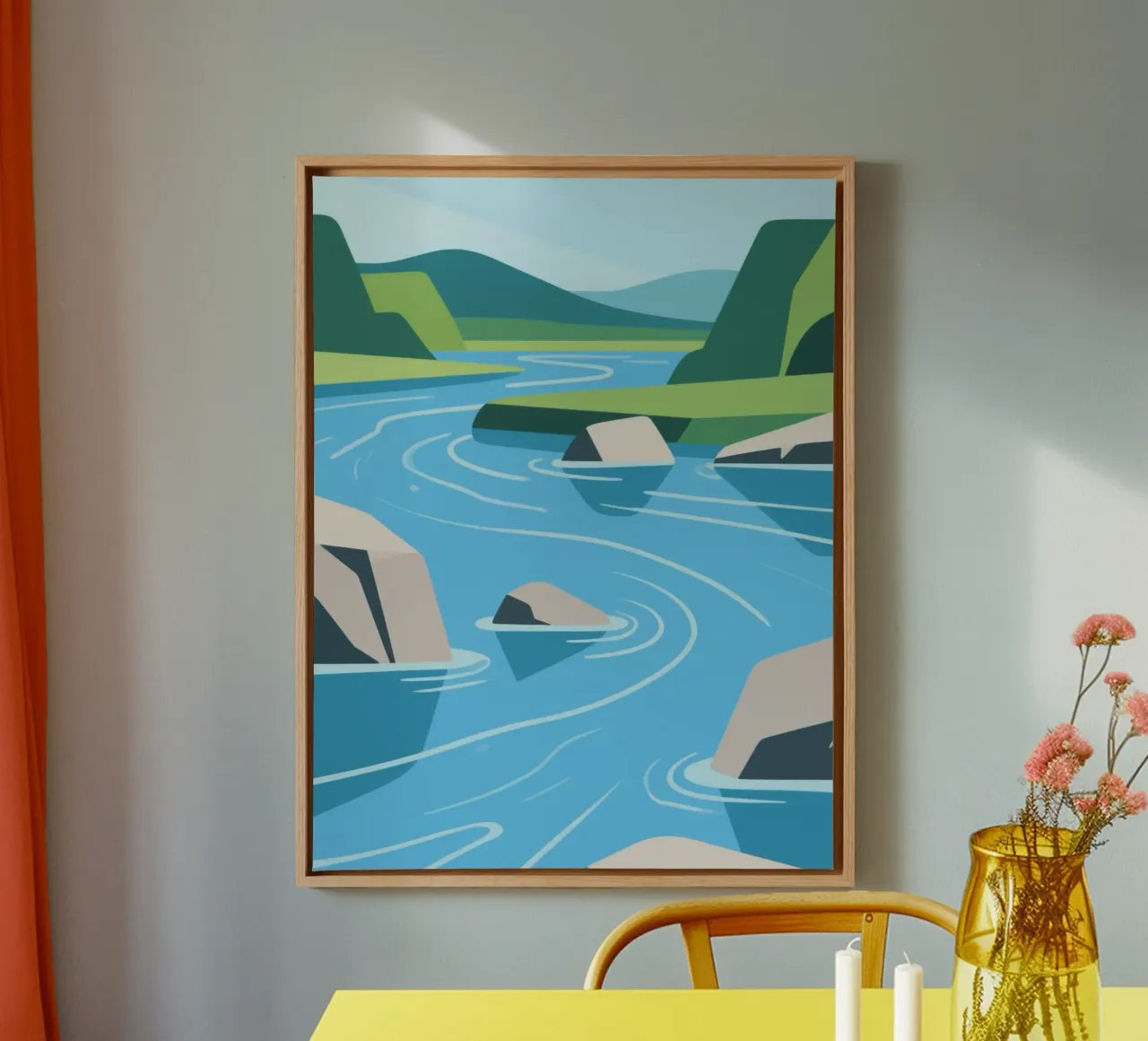 Fiume tela da knowledge