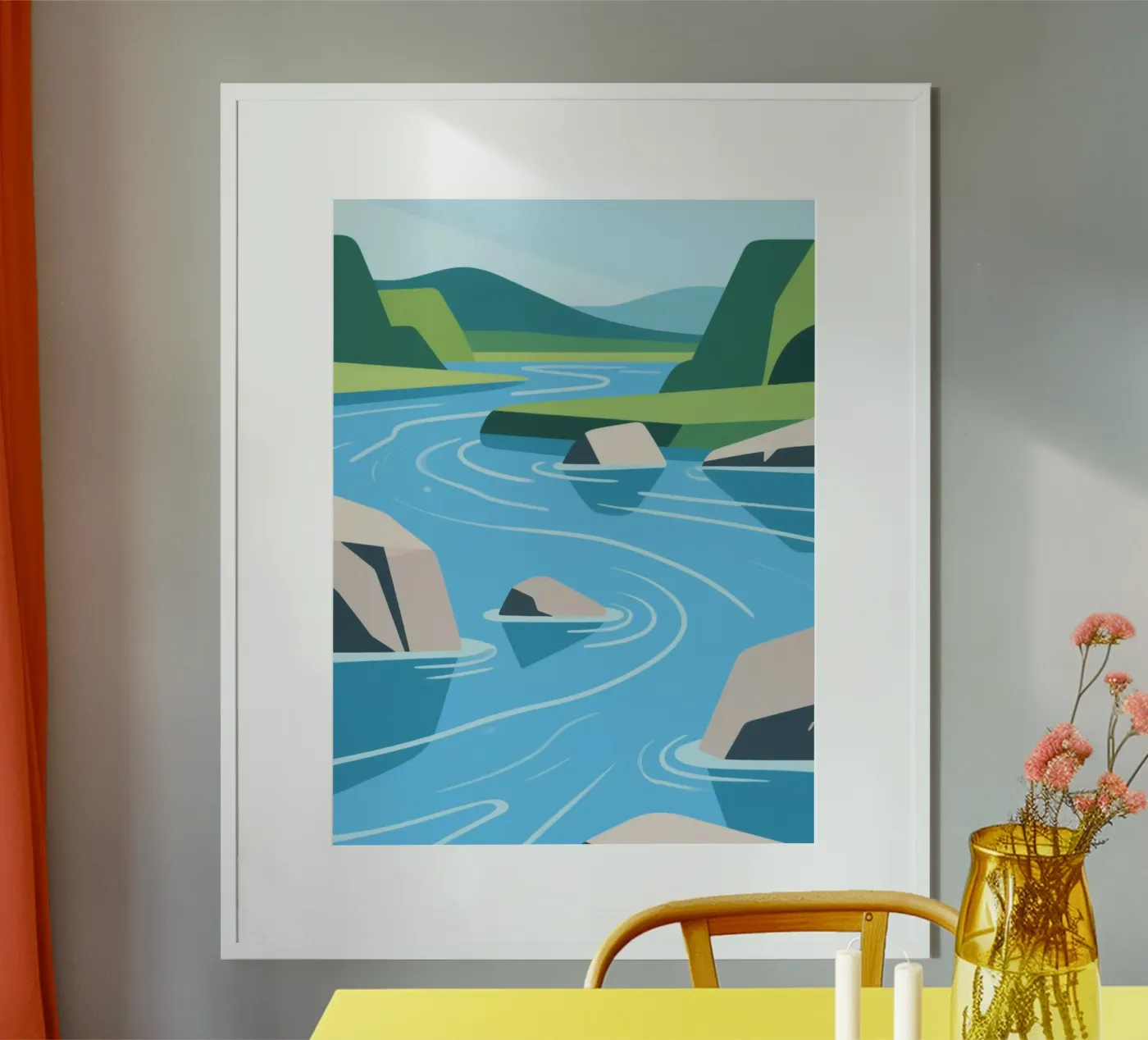 River poster by knowledge