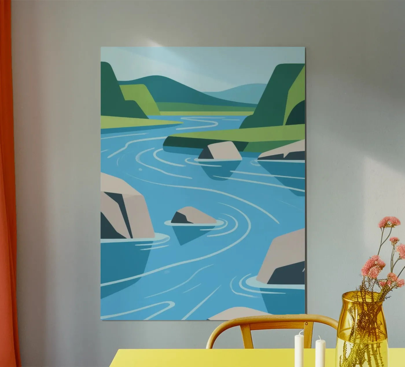 River poster by knowledge