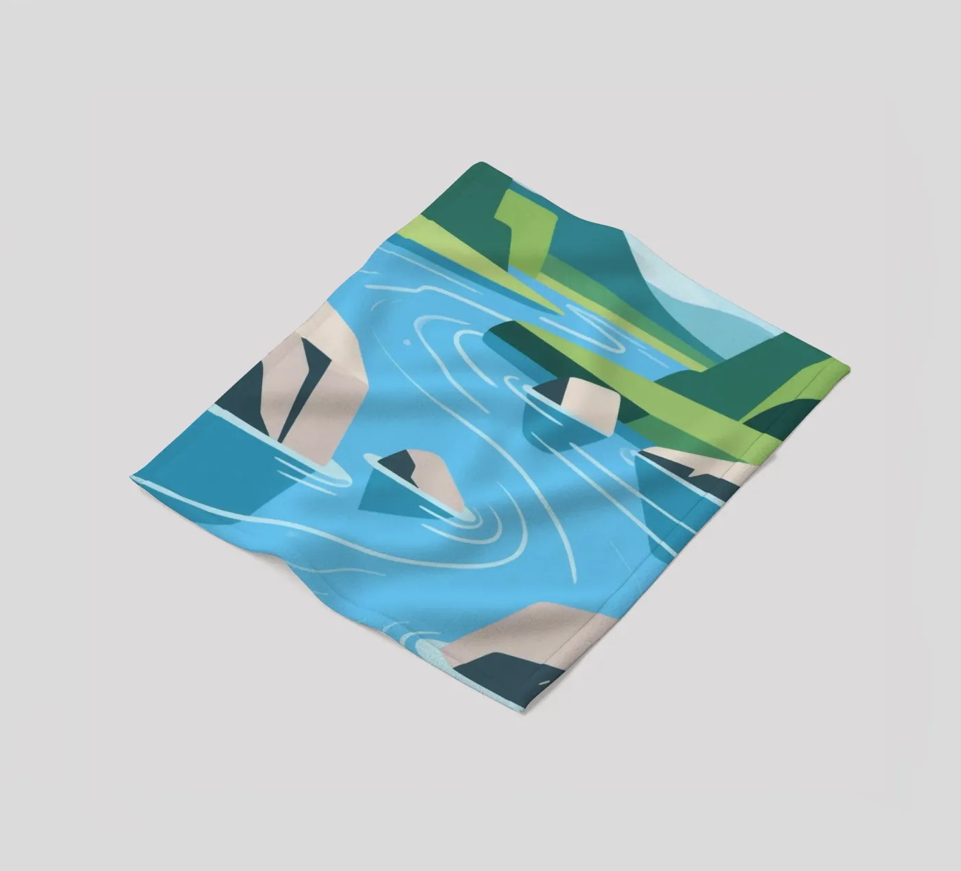 Rivier fleecedeken van knowledge