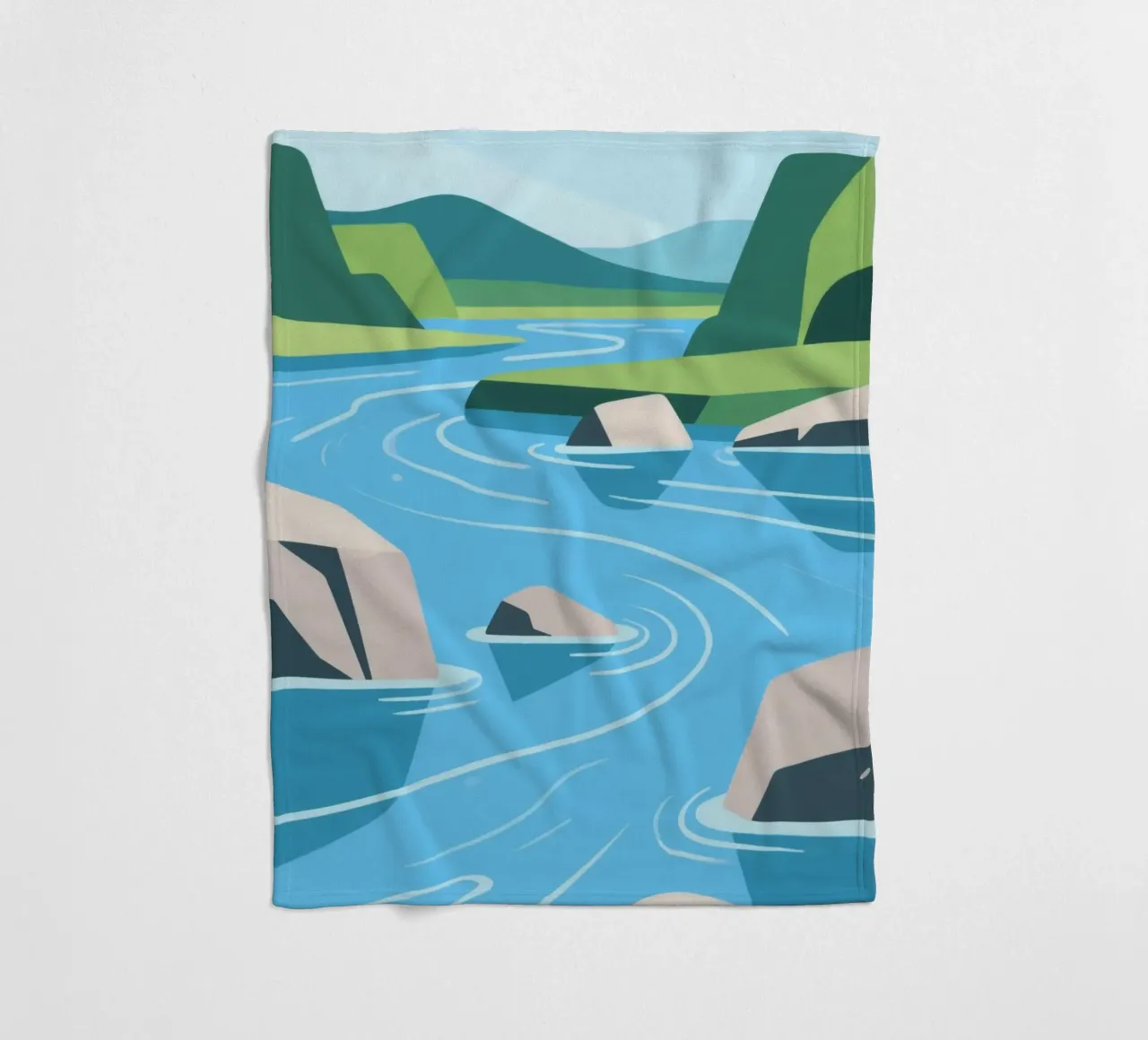 Rivier fleecedeken van knowledge