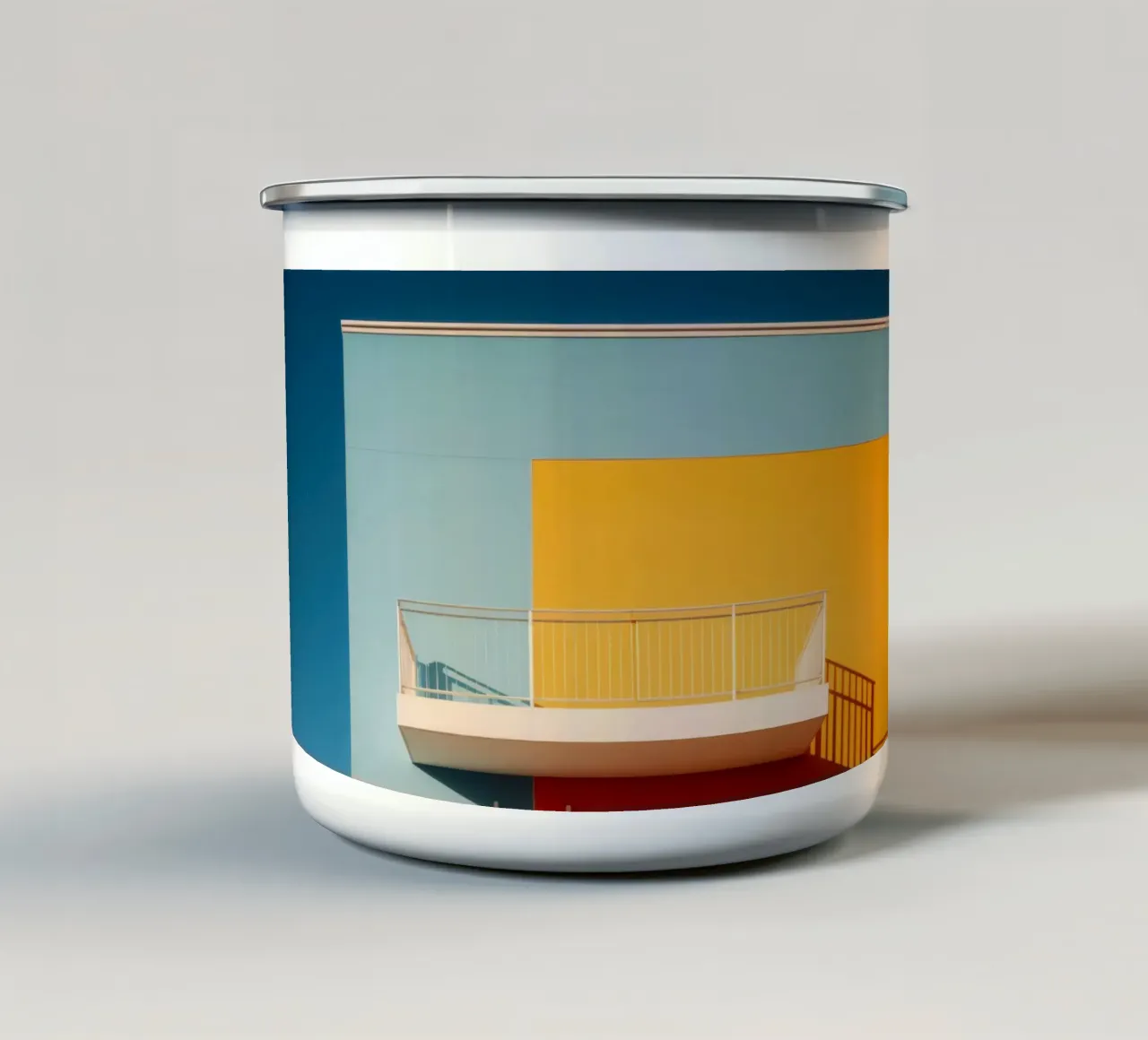 Balcon minimaliste tazza in smalto da Minimalistic