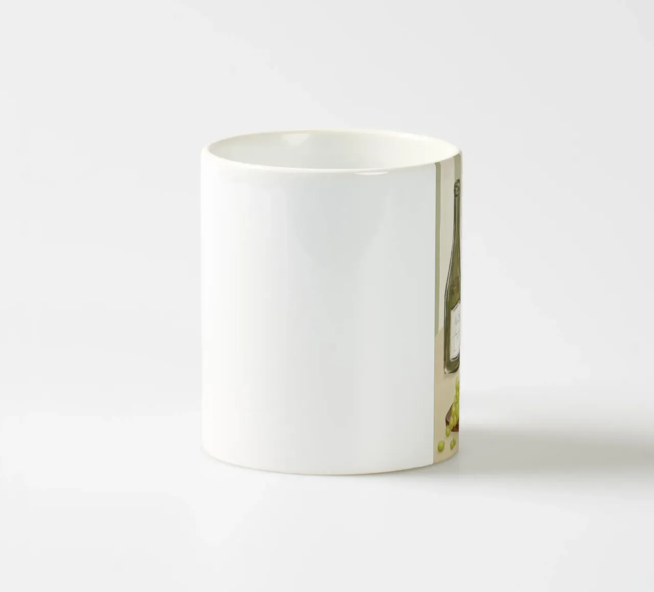 È tempo di stampare il vino tazza in ceramica da Lonnieprints