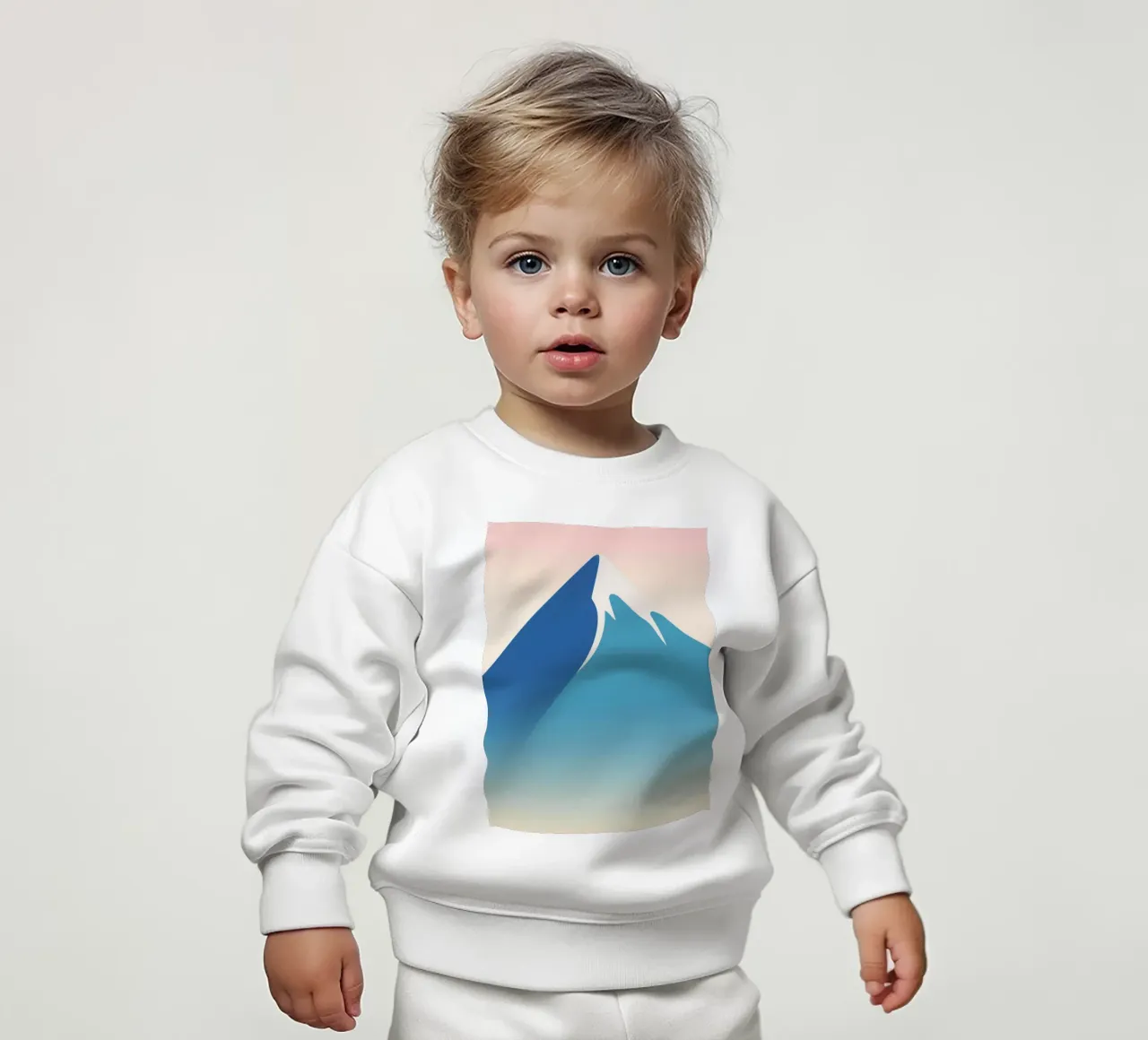 Vertice di picco felpa neonato da knowledge