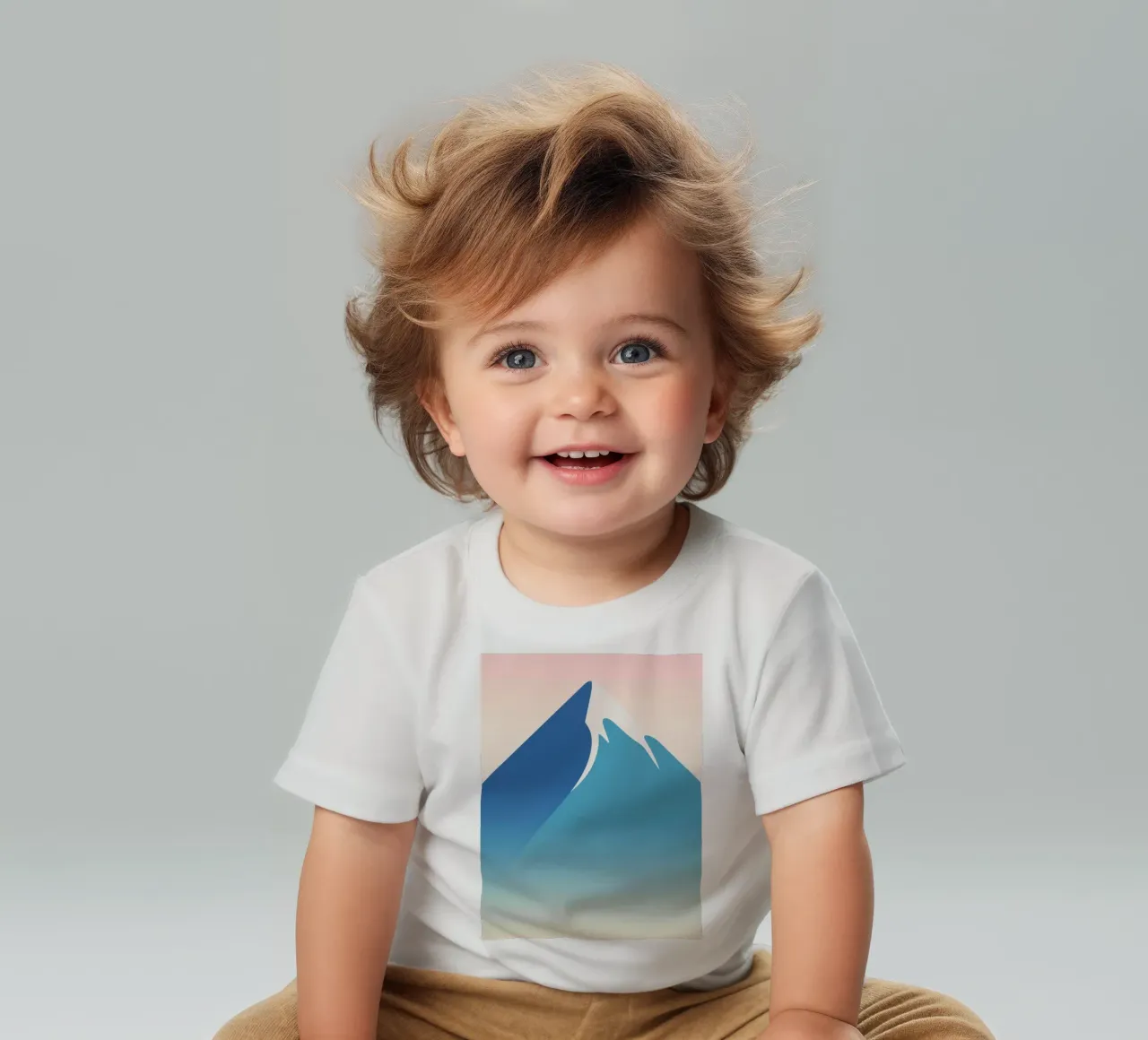 Vertice di picco maglietta neonato da knowledge