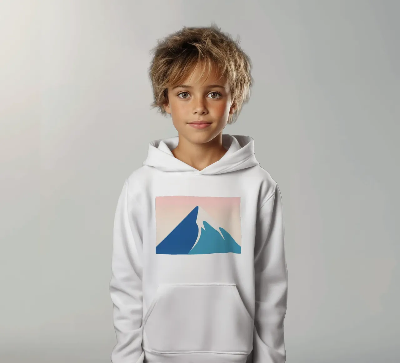 Vertice di picco felpa bambino con cappuccio da knowledge
