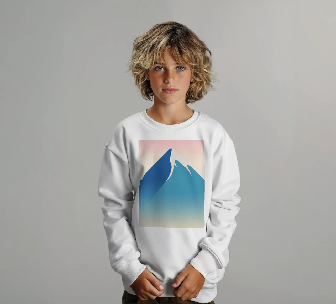 Vertice di picco felpa bambino da knowledge