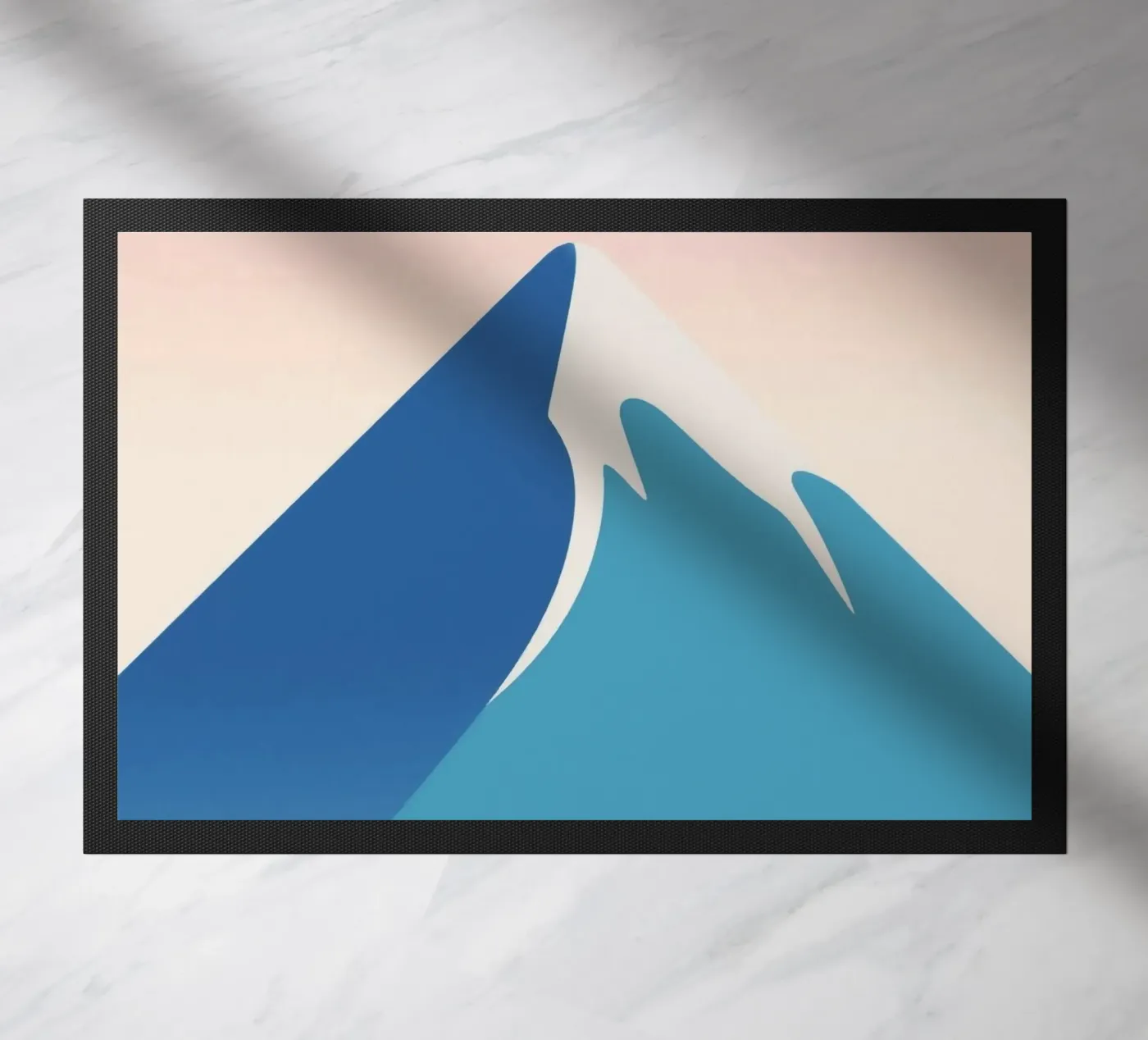 Peak Summit doormat by knowledge