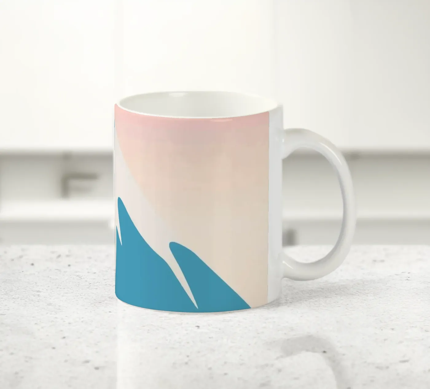 Peak Summit ceramic mug by knowledge
