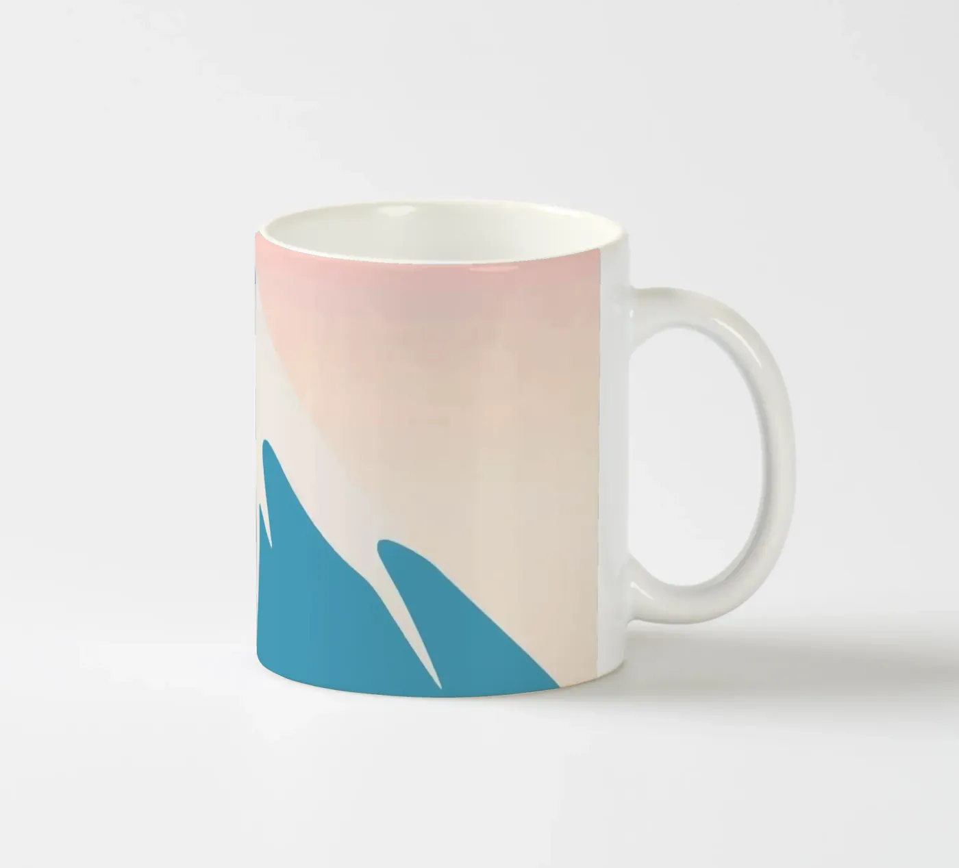 Peak Summit ceramic mug by knowledge