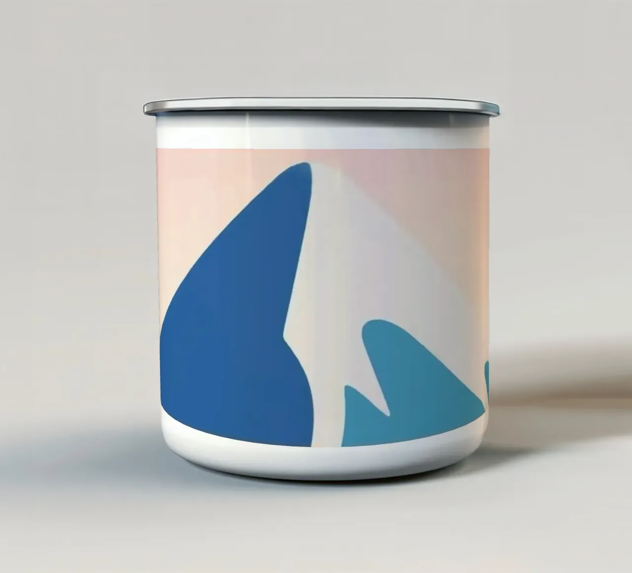 Vertice di picco tazza in smalto da knowledge