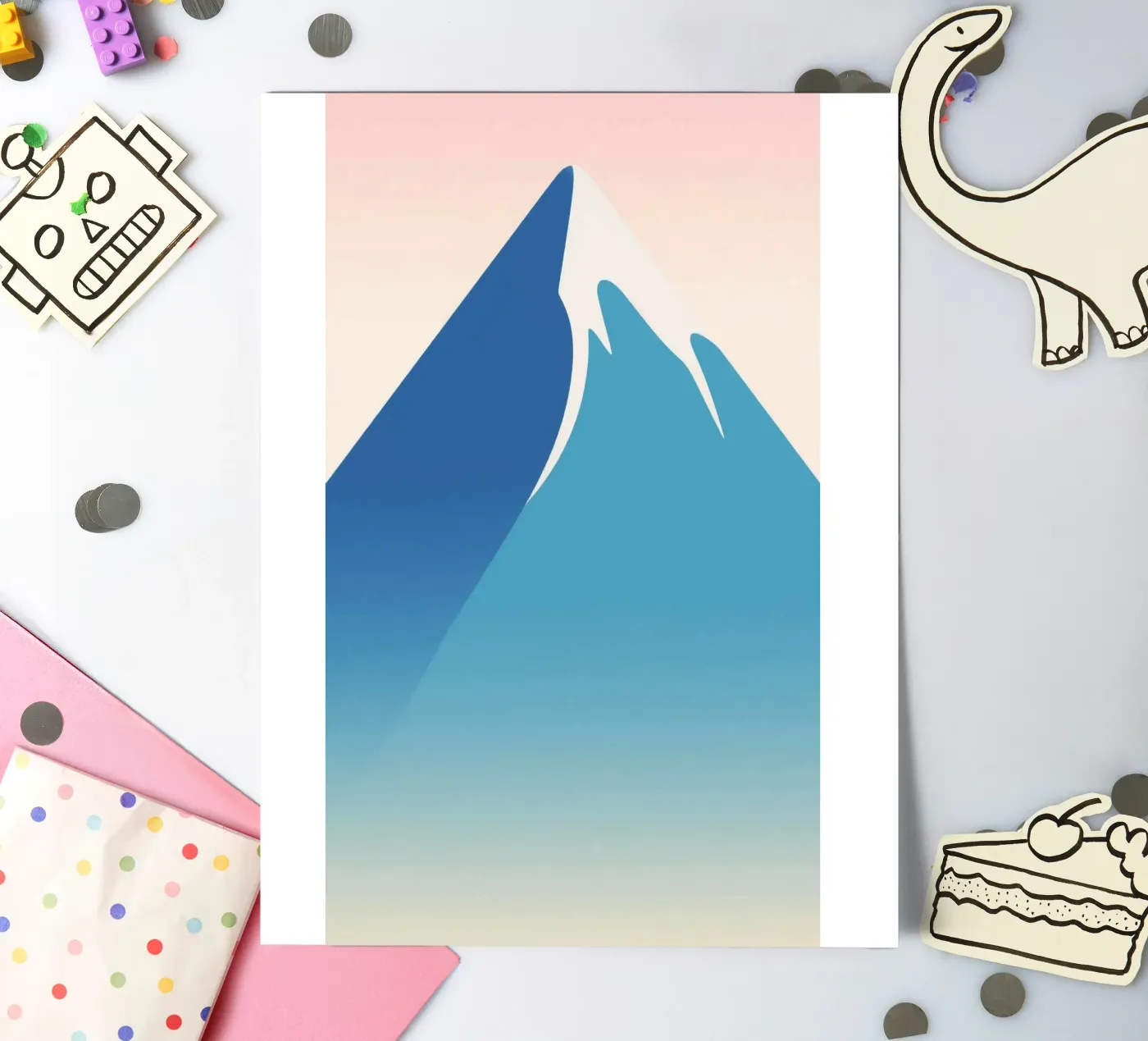 Peak Summit sticker sheet by knowledge