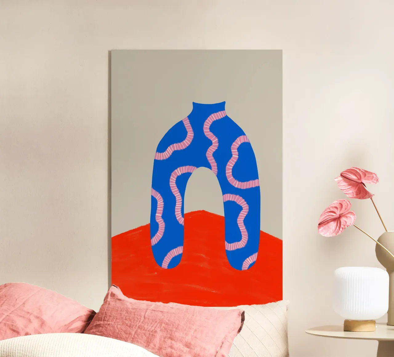 Blue Vase plexiglass da treechild